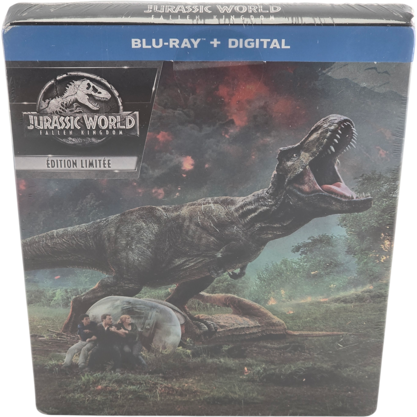 Jurassic World: Fallen Kingdom SteelBook Blu-ray Chris Pratt J.A. Bayona 2018 B