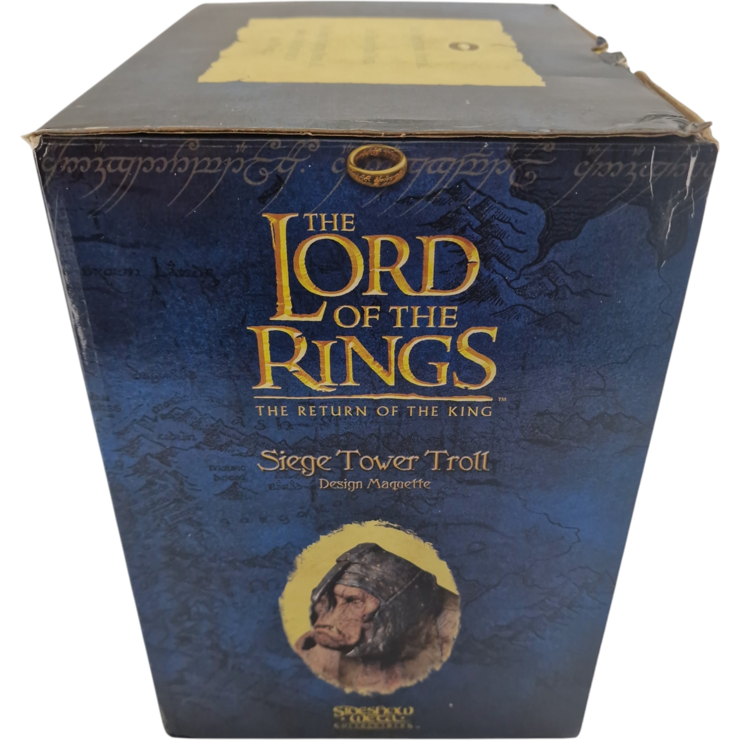 Seigneur des Anneaux Buste Polystone Siege Tower Troll Sideshow Weta  3000 Ex