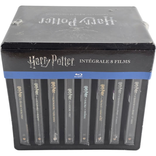 Harry Potter L'integral  Steelbook  Blu-ray Coffret 8 Films Exclusif Fnac Zone B