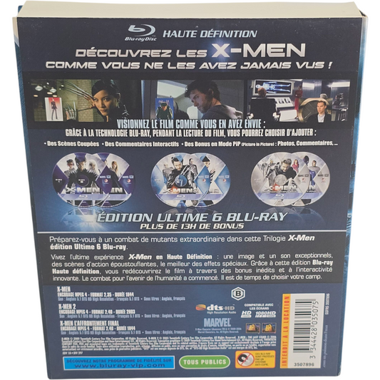 X-Men Trilogie Coffret 6 Blu-ray Édition ultime – Zone B