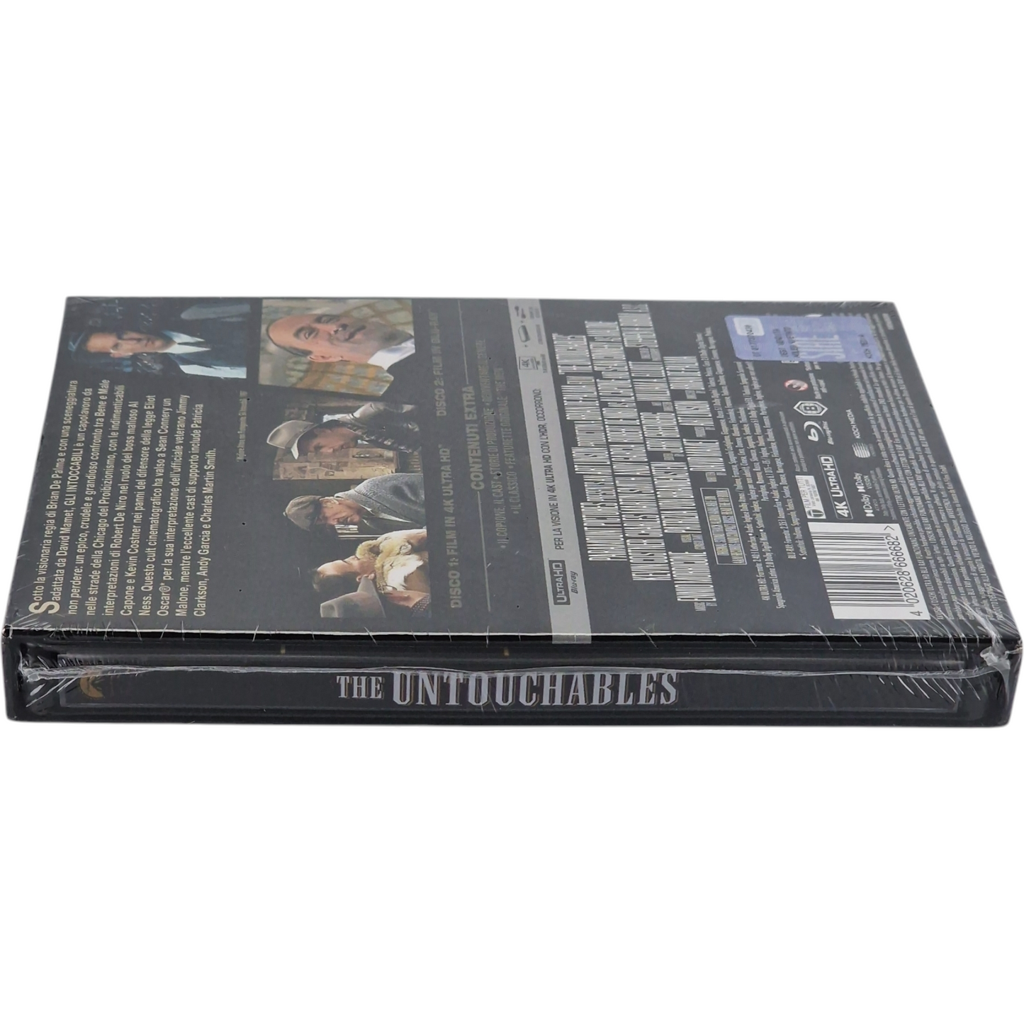 Les Incorruptibles SteelBook 4K Ultra HD+Blu-ray Brian De Palma, Costner Libre
