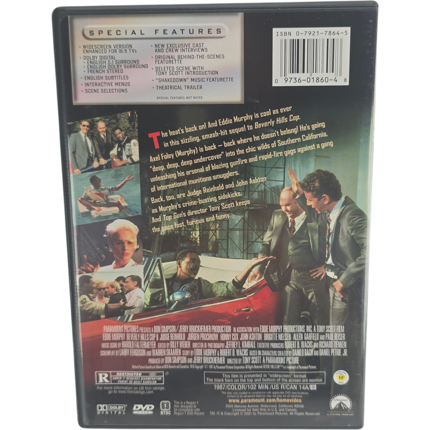 Beverly Hills Cop - The Complete Line Up DVD 3 Films Zone 1 US Import