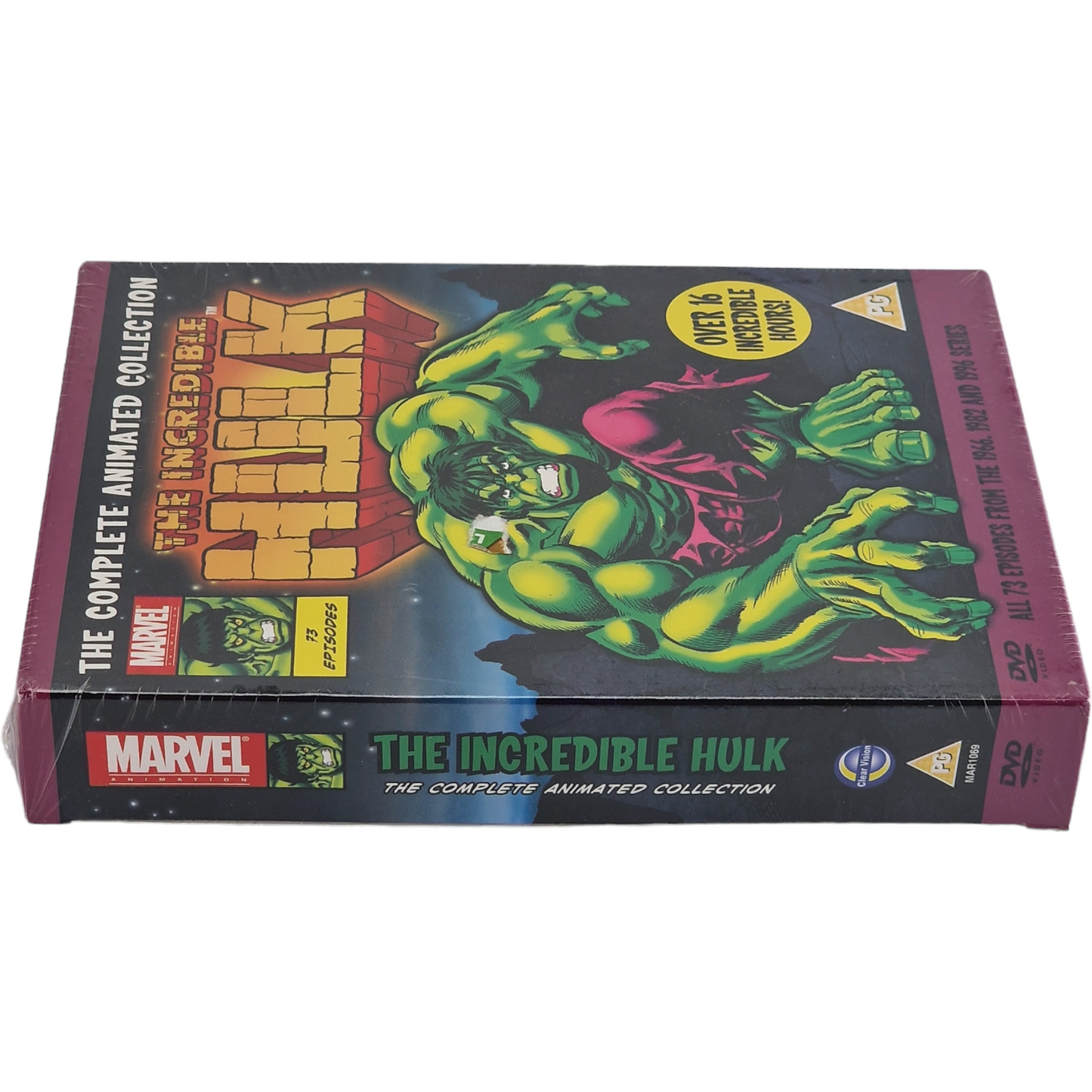 The Incredible Hulk: The Complete Animated Collection DVD DigiBook 4 Seasons B
