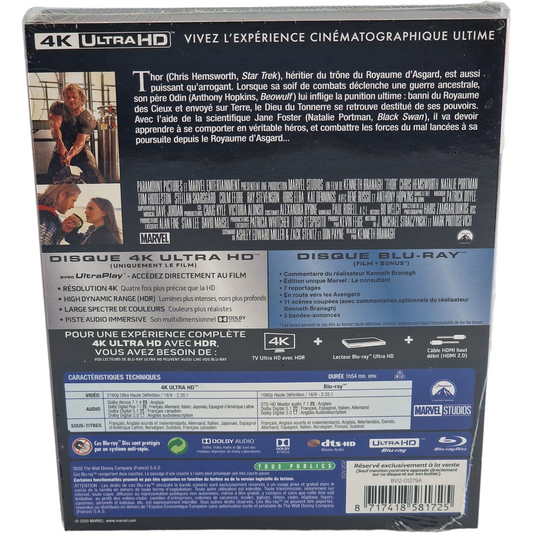 Thor - SteelBook 4K Ultra HD + Blu-ray - Visuel 3