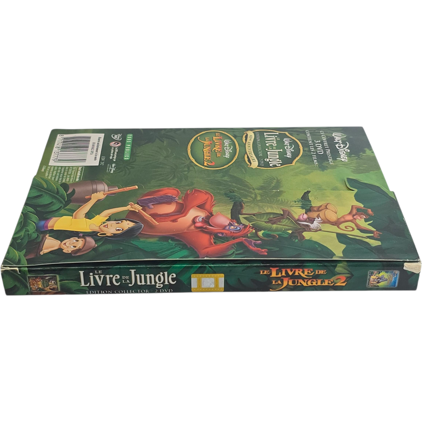 Le Livre De La Jungle 1 & 2 DVD Édition Collector  Wolfgang Reitherman Zone 2