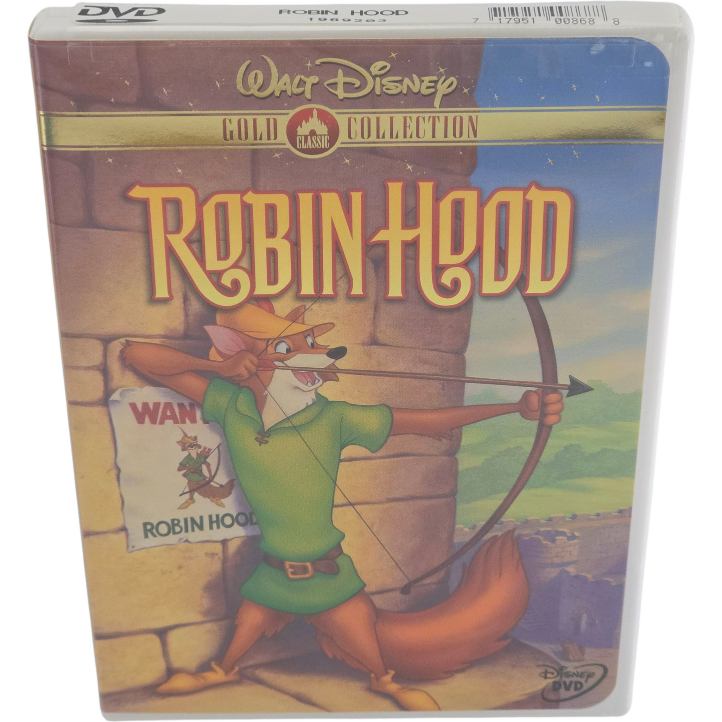 Robin Hood DVD Walt Disney Gold Classic Collection Zone 1 US Import