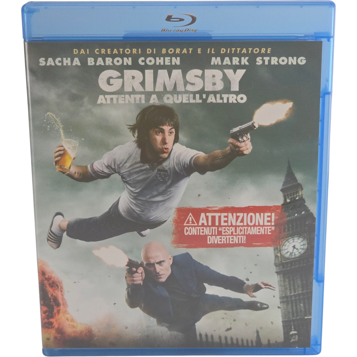 The Brothers Grimsby Blu-ray Sacha Baron Cohen, Mark Strong B