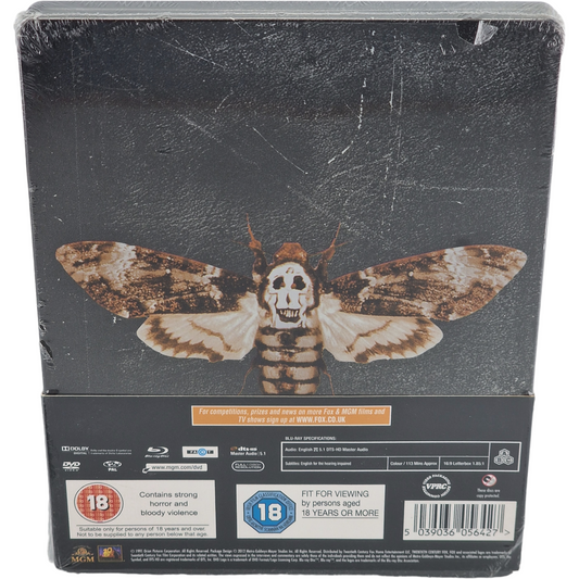 Le Silence des agneaux – SteelBook Blu-ray + DVD – vue 3