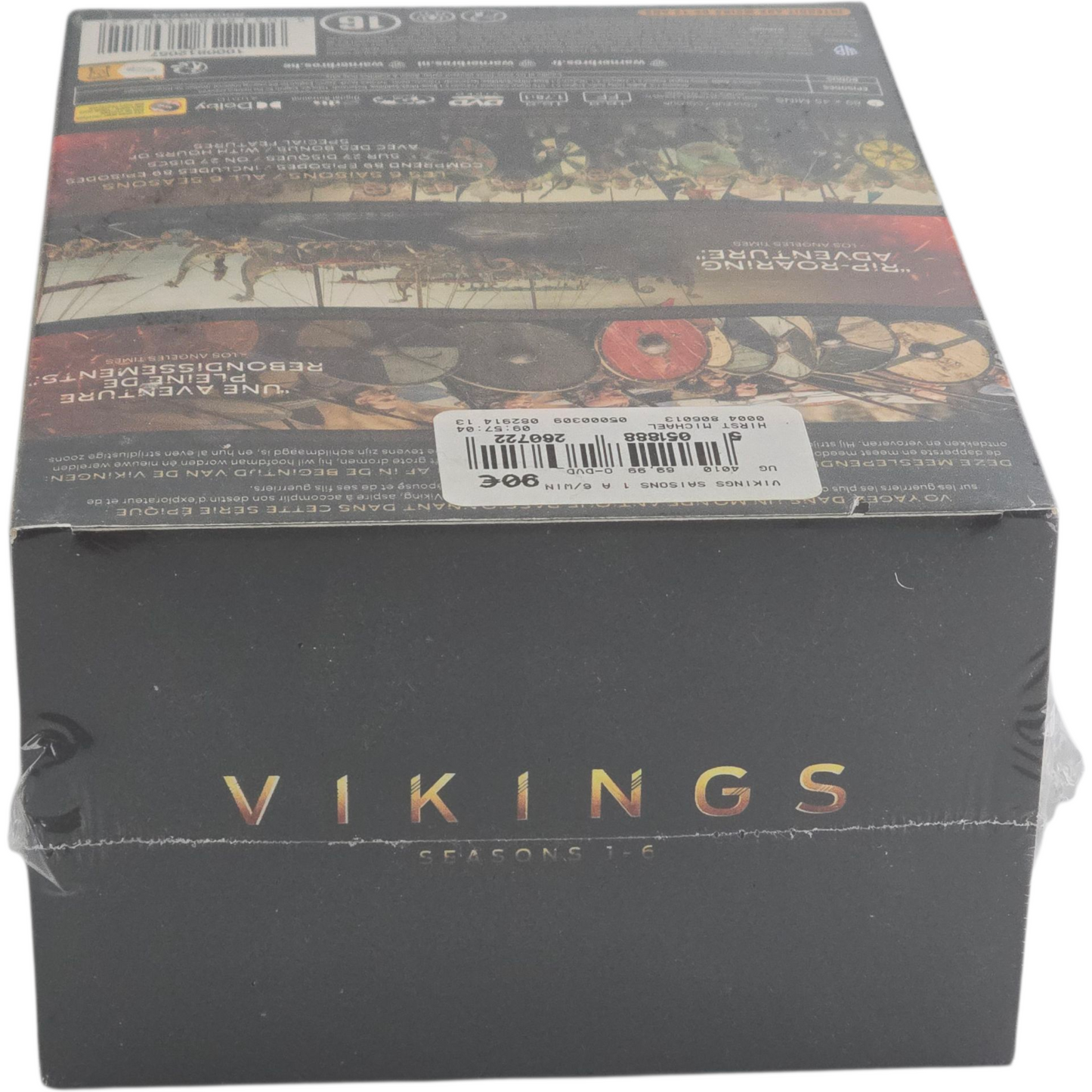 Vikings: La série complète DVD L'Intégrale Saisons 1 à 6: Coffret Zone B