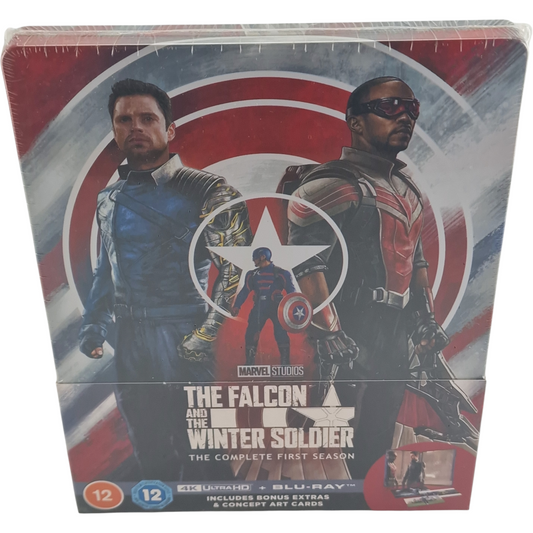 The Falcon and the Winter Soldier:Saison 1 SteelBook 4K Ultra HD +Blu-ray Libre