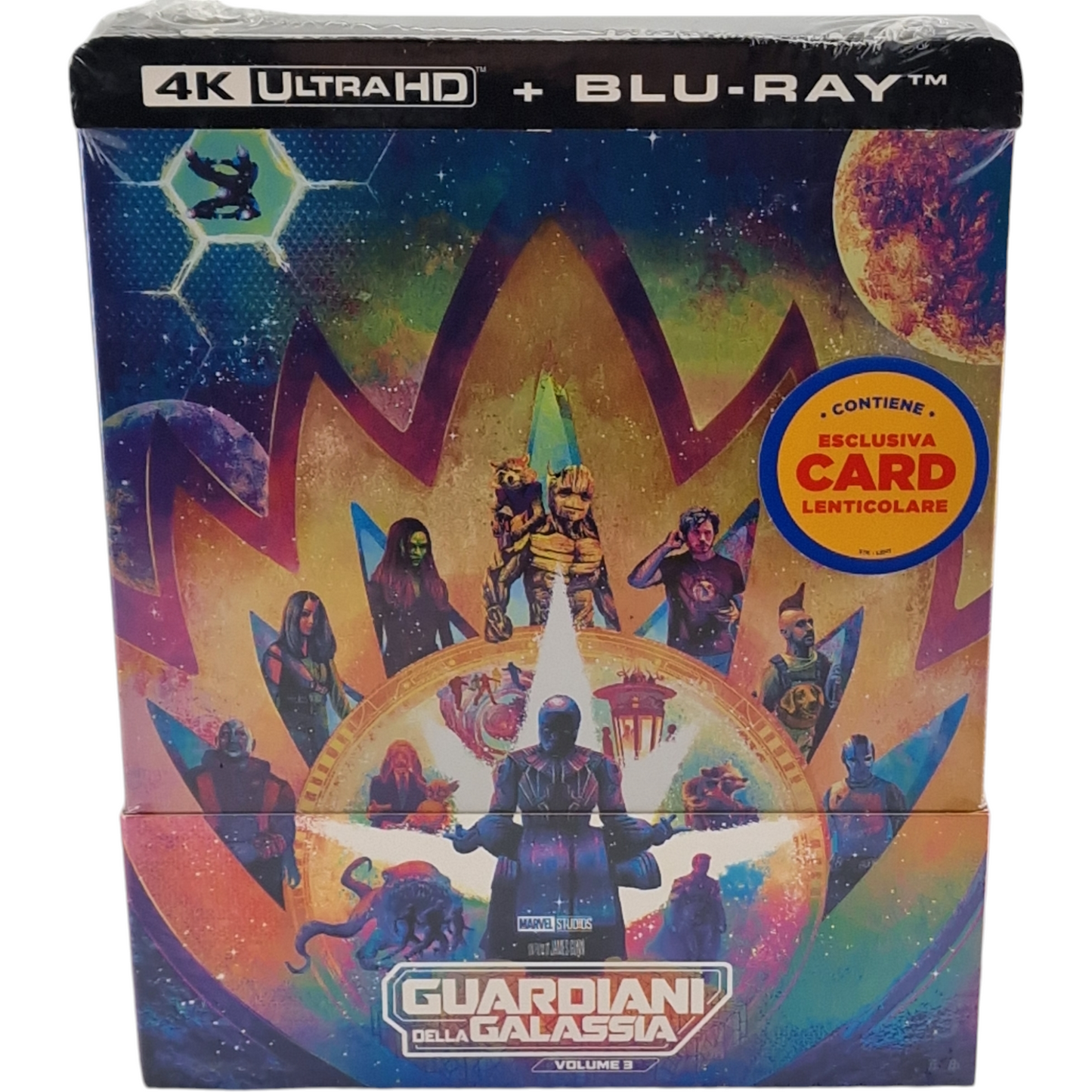 Guardians of the Galaxy Vol.3 SteelBook 4K Ultra HD+Blu-ray Carte lenticulaire B