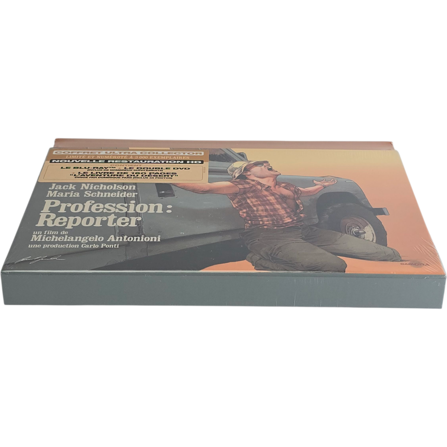 Profession Reporter Jack Nicholson, Ultra Collector  Blu-ray + DVD + Livre Zone B