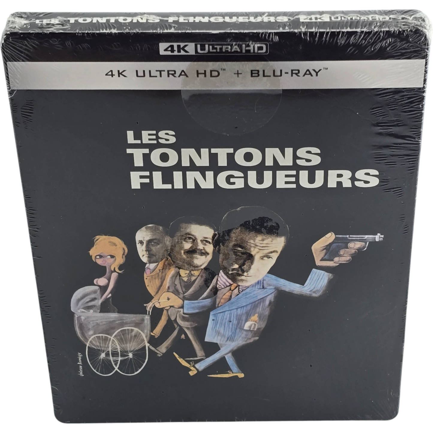 Les Tontons flingueurs 4K Ultra HD + Blu-ray Steelbook Monsieur Gangster Libre