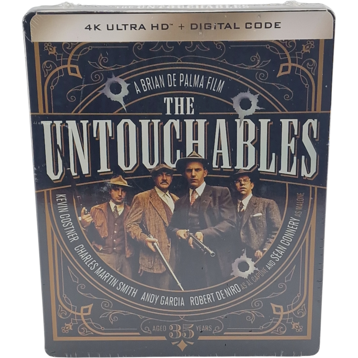 Les Incorruptibles SteelBook 4K Ultra HD+Blu-ray Brian De Palma, Costner Libre