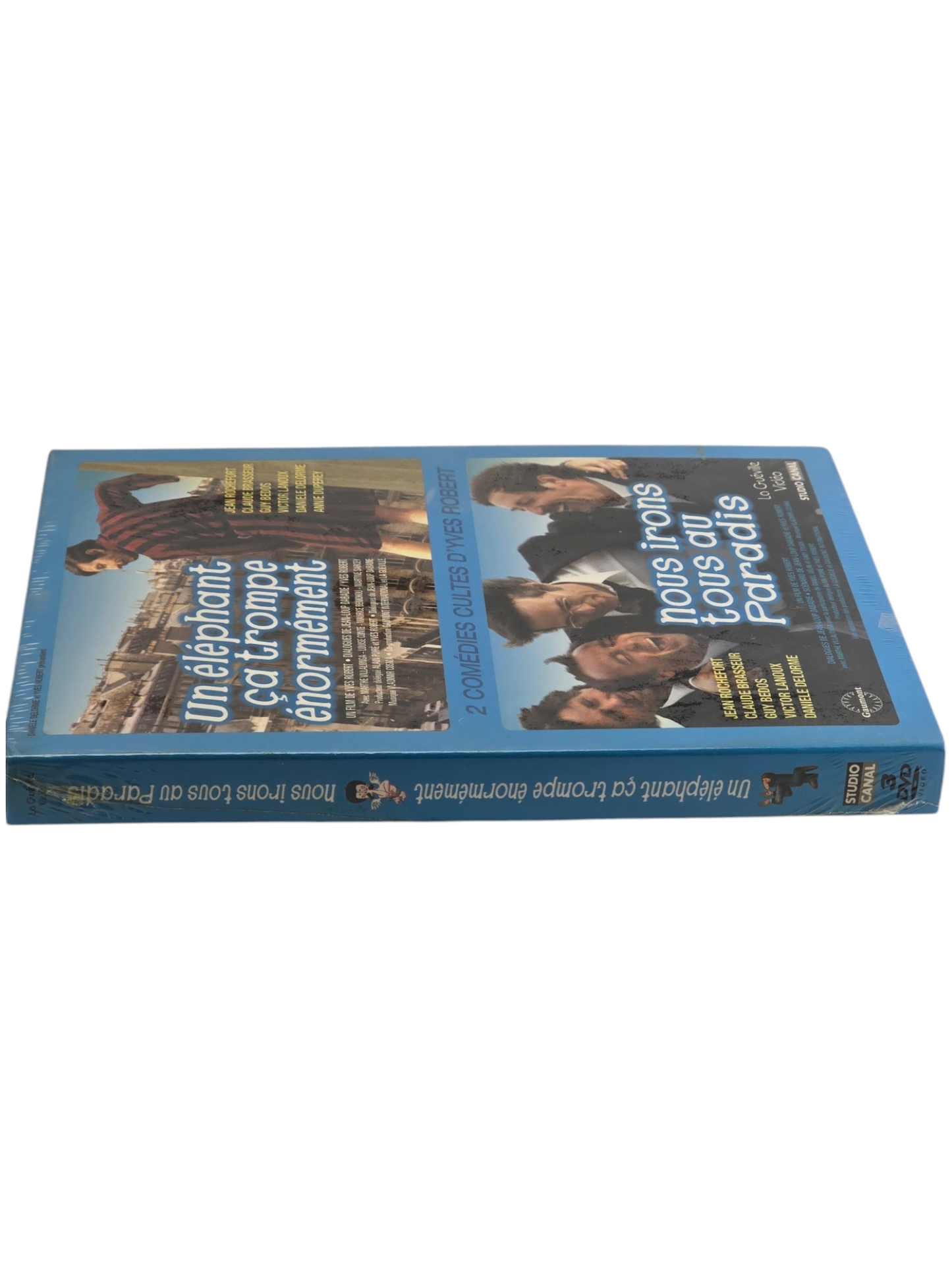 Un éléphant ça trompe énormément +Nous irons tous au paradis 3X DVD Yves Robert