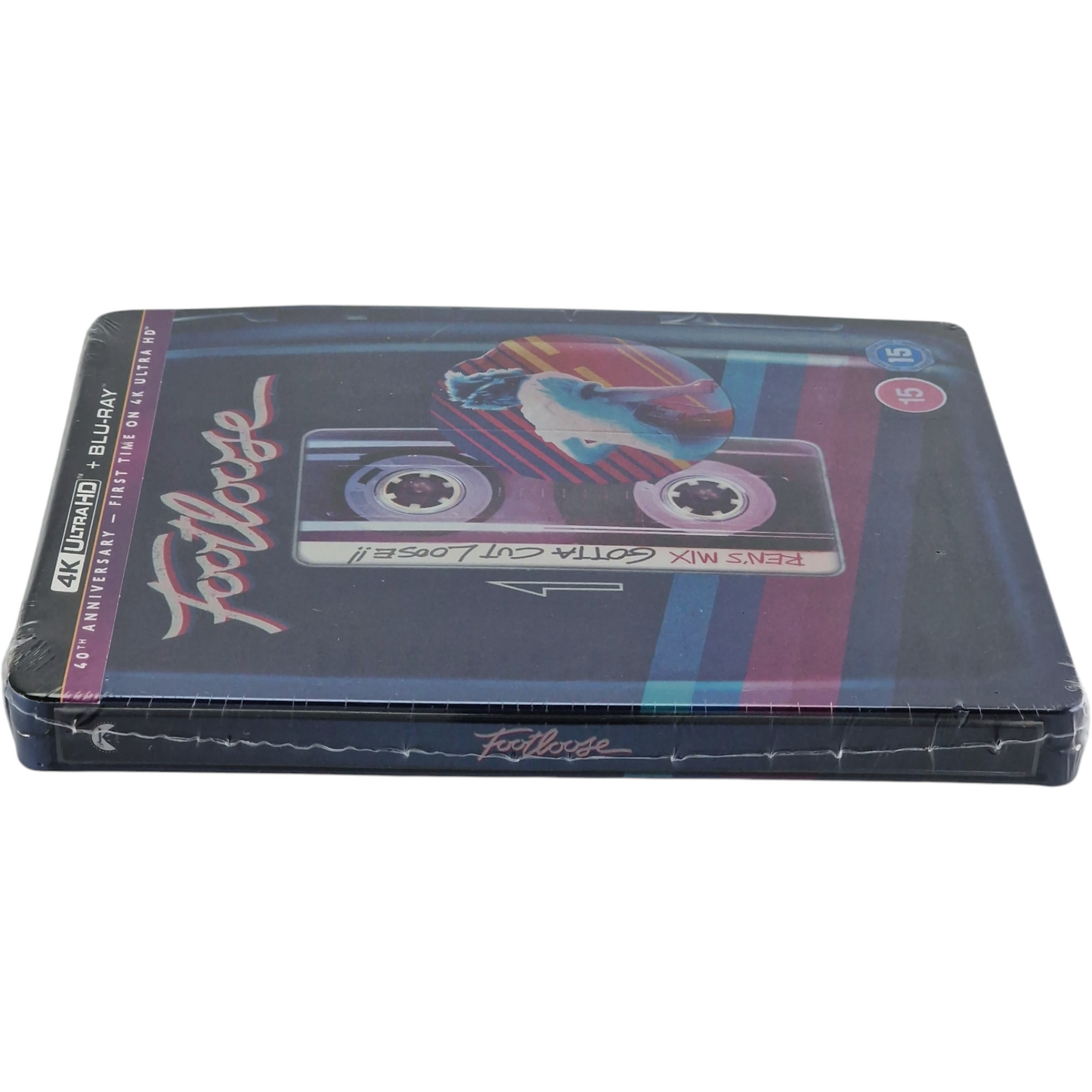 Footloose 1984 SteelBook 4K Ultra HD + Blu-ray Kevin Bacon 2024 Zone B