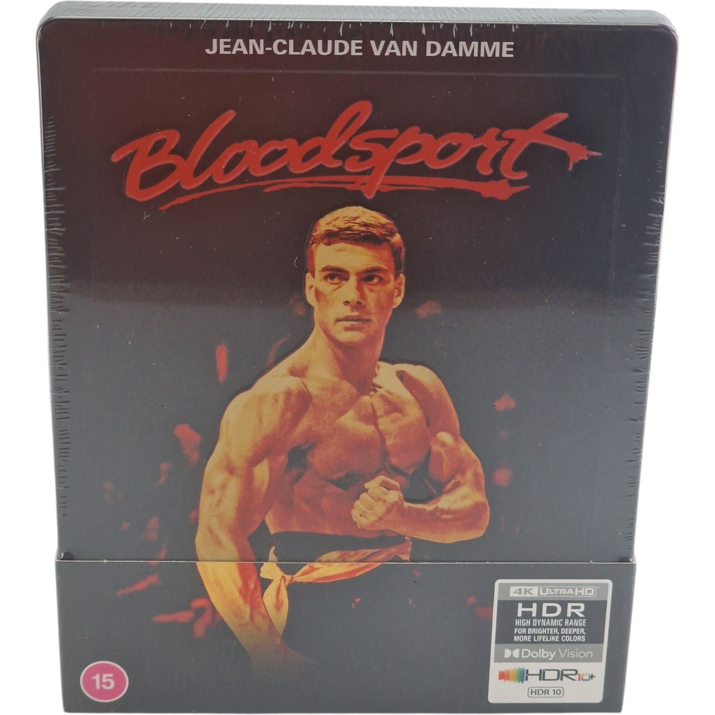 Bloodsport Steelbook Débossé 4K Ultra HD + Blu-ray Limitée Collector's Edition B