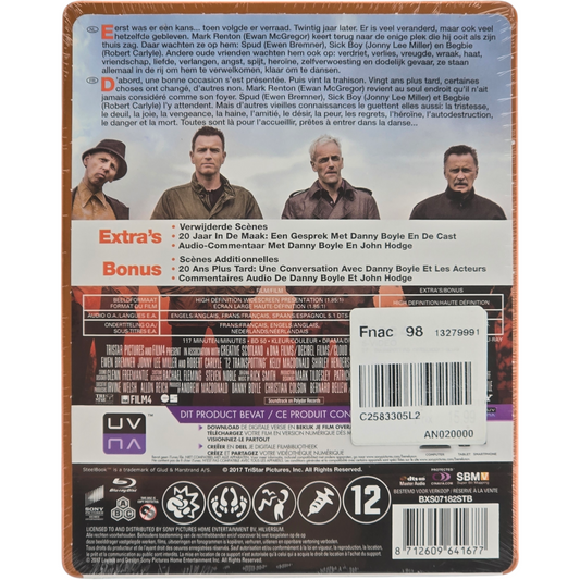 T2: Trainspotting - SteelBook Blu-ray - Visuel 3