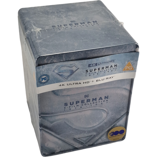 Superman I-IV 5-Film Collection: 4K Ultra HD SteelBook Coffret 1978-2006 Libre