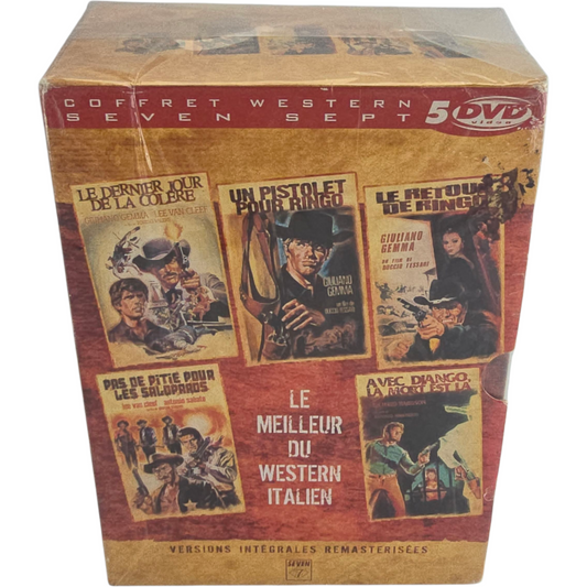 Coffret Western DVD Le meilleur du western italien - Vol. 1 (5 DVD)  Zone B