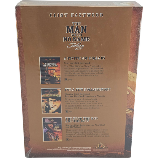 The Man with No Name Trilogy Coffret 3 DVD – Zone 1