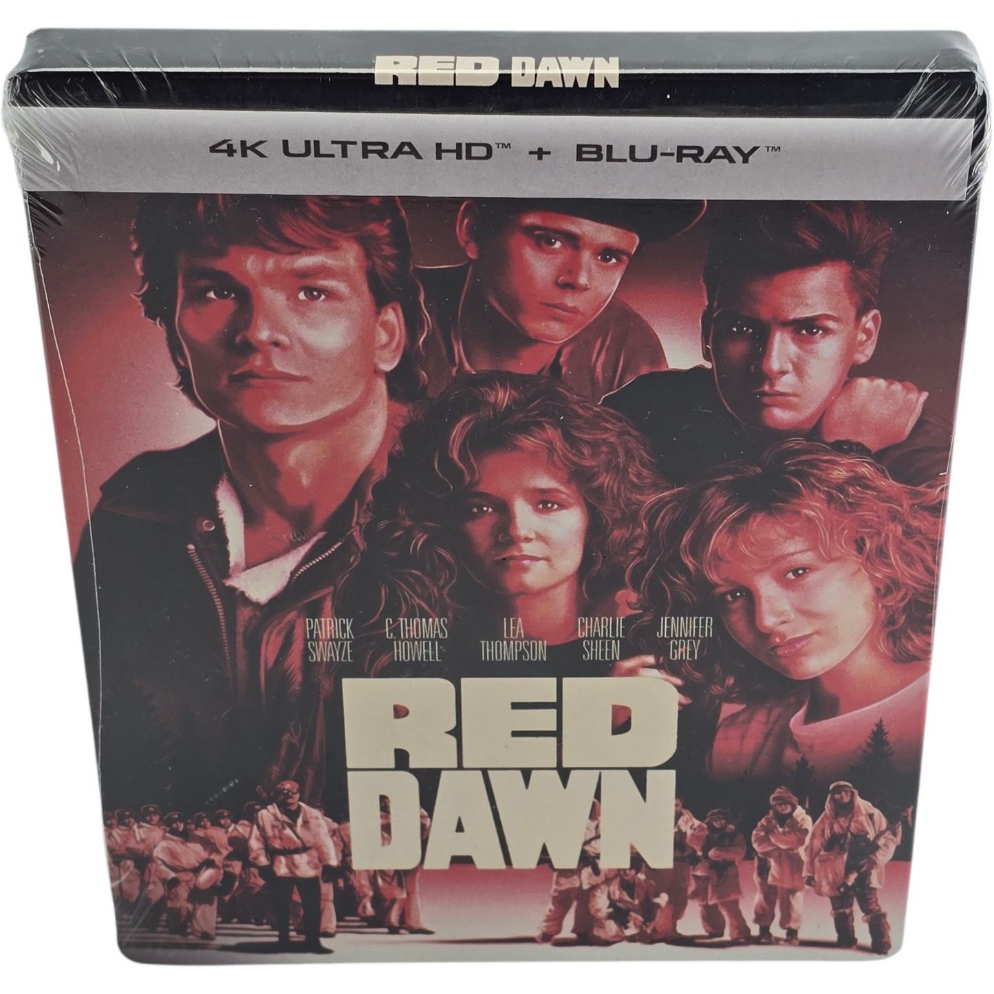 Red Dawn 1984 Steelbook 4K Ultra HD + Blu-ray Patrick Swayze John Milius Zone A