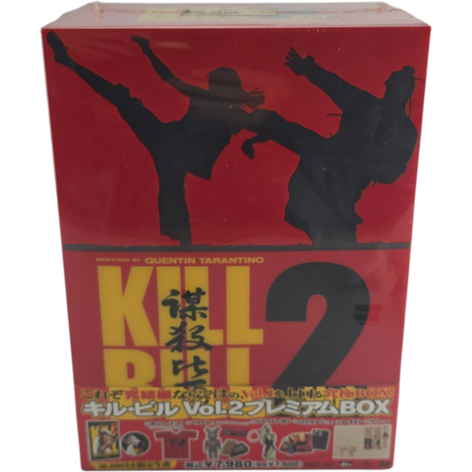 Kill Bill Vol. 2 DVD +T-shirt collector +cartes, flyer+livret Limited Japanese Box Zone 2