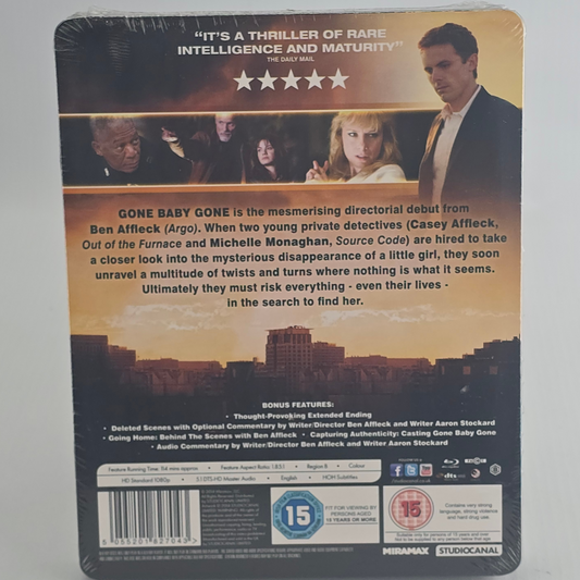 Gone Baby Gone - SteelBook Blu-ray Zavvi UK édition limitée à 2 000 exemplaires