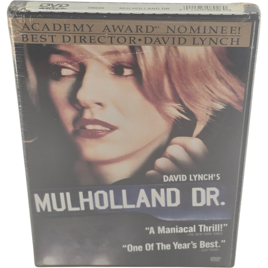 Mulholland Dr. 2001 DVD David Lynch  Justin Theroux, Naomi Watts Zone 1