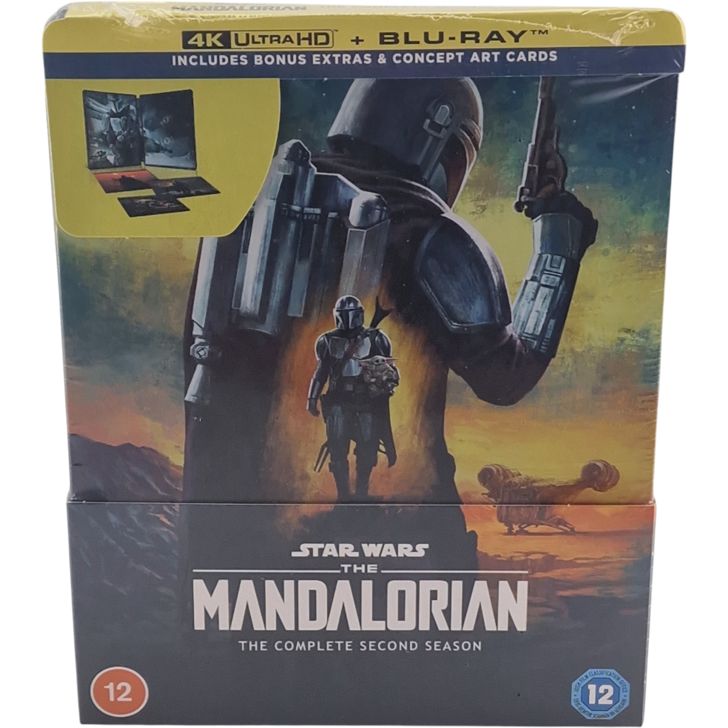 The Mandalorian :2 ème saison SteelBook 4K Ultra HD + Blu-ray Collector's Libre
