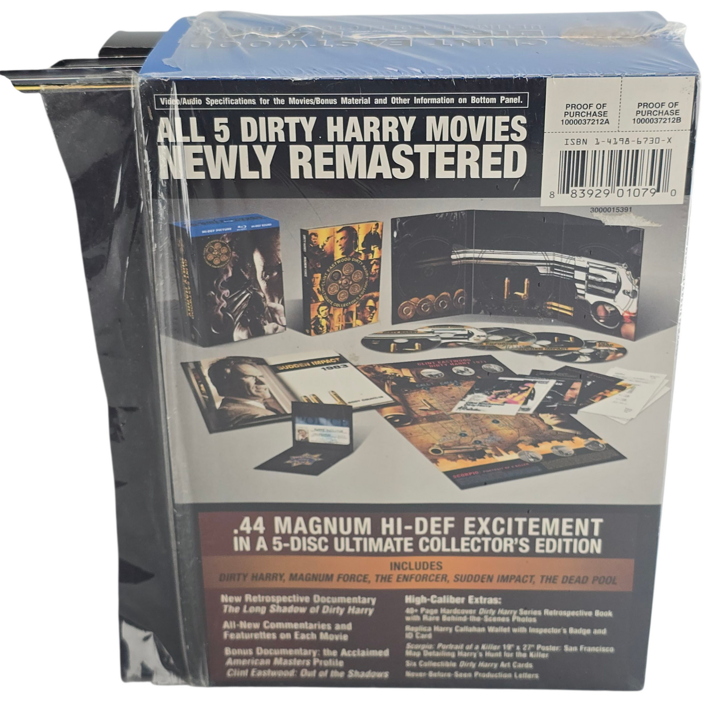 Clint Eastwood: Blu-ray Dirty Harry: The Ultimate Collection  5 Films  Zone 1 US Import
