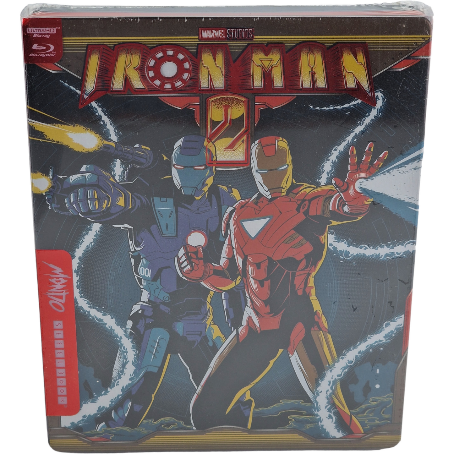 Iron Man 2 SteelBook 4K Ultra HD + Blu-ray Mondo X #048 (2010) Zone B