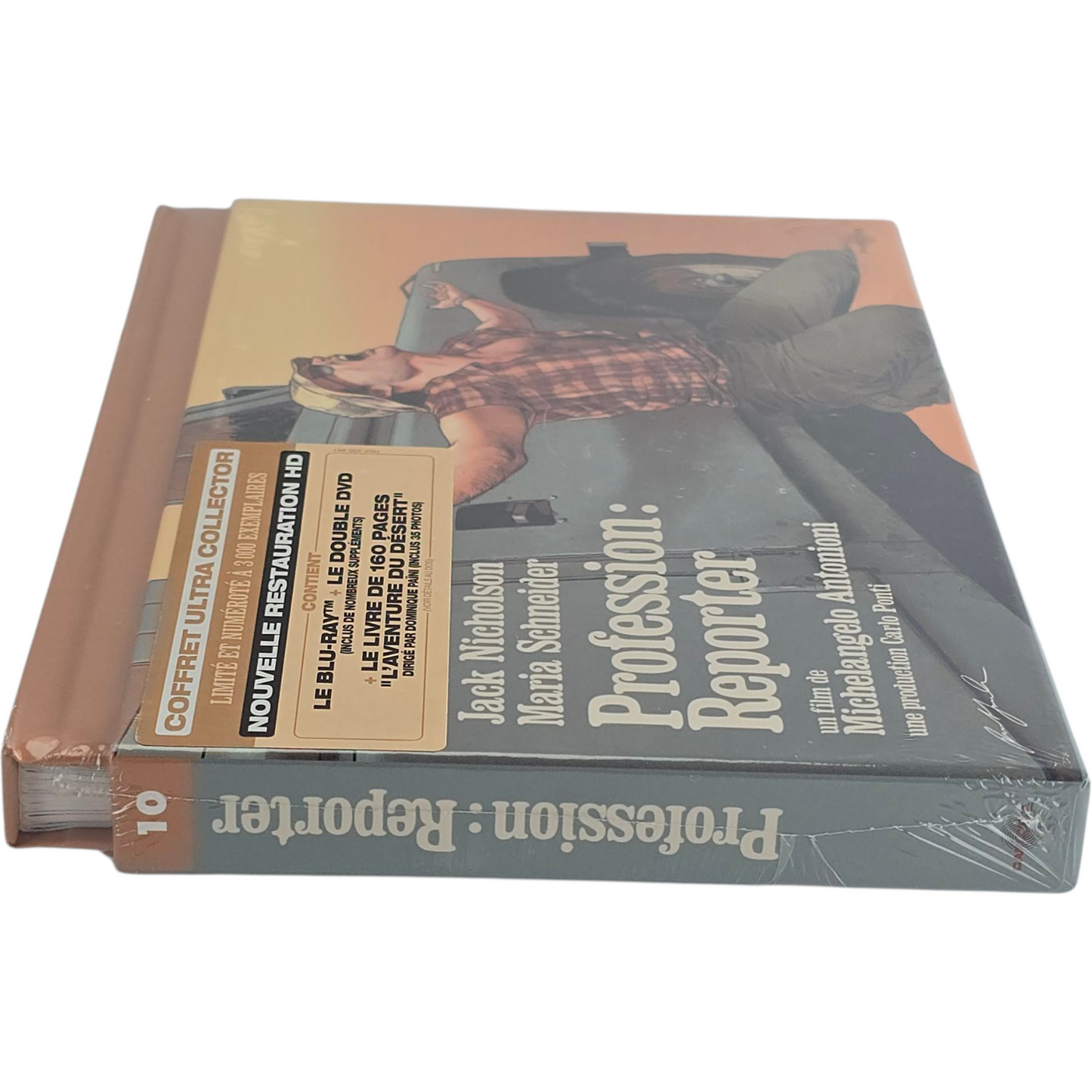 Profession Reporter Jack Nicholson, Ultra Collector  Blu-ray + DVD + Livre Zone B