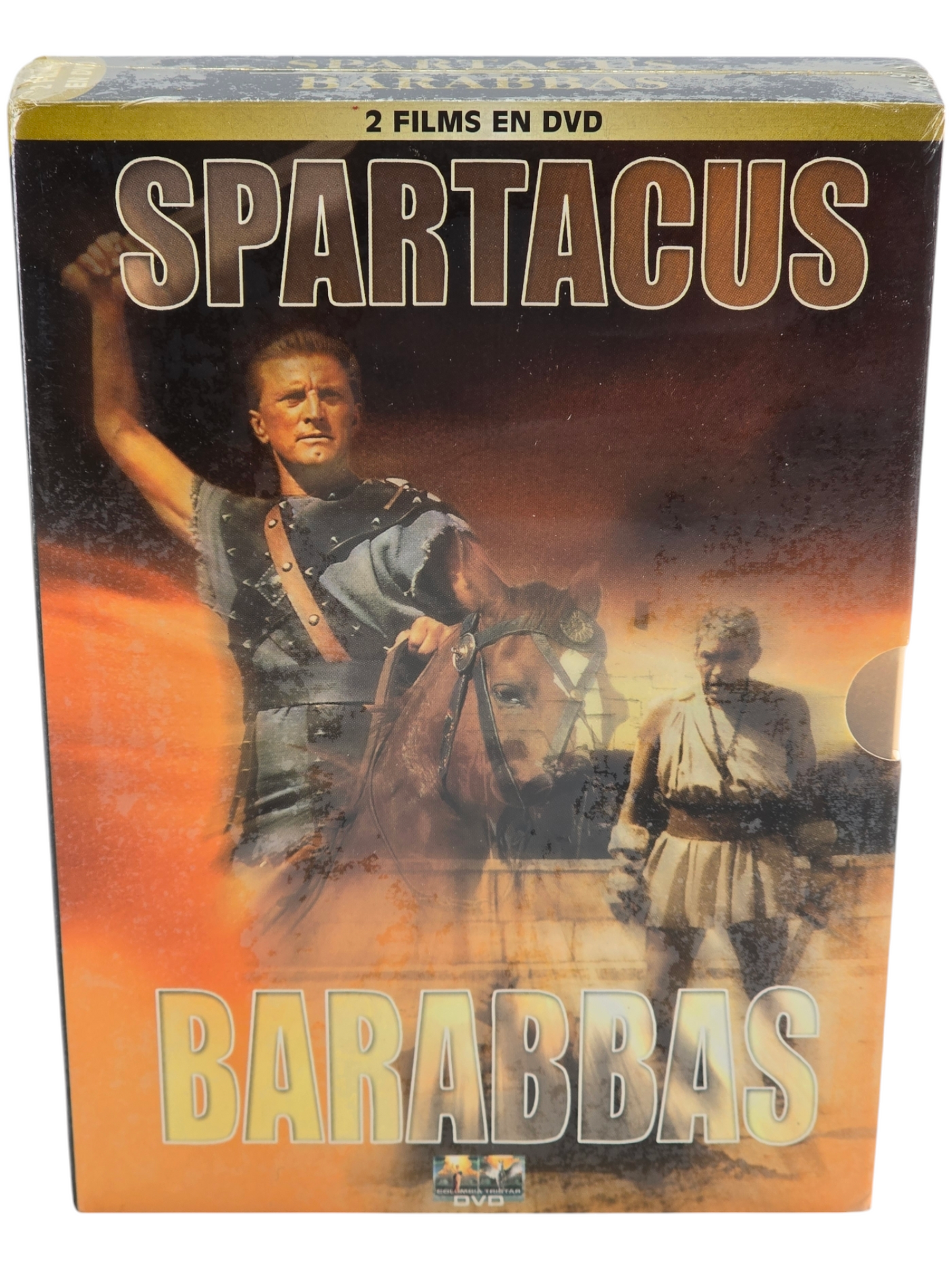 Spartacus Kirk Douglas + Barbbas Anthony Quinn 2Films DVD Zone2 Stanley Kubrick