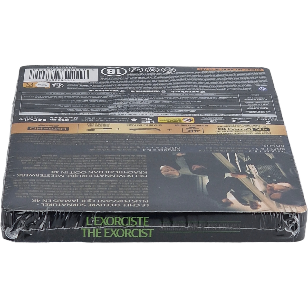 L'Exorciste Steelbook 4K Ultra HD+Blu-ray France Blu-ray Zone B