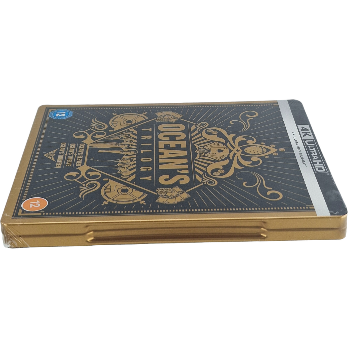 Ocean's 11-12 -13 La trilogie SteelBook 4K Ultra HD + Blu-ray Limitée Zavvi B