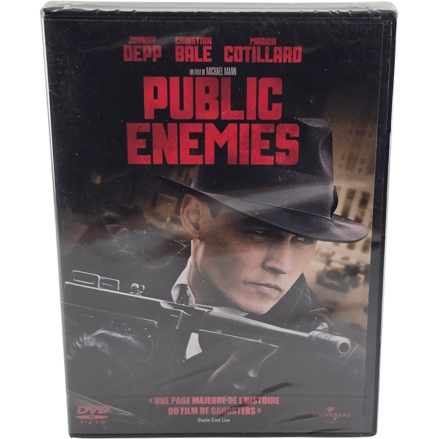 Public Enemies DVD Johnny Depp Christian Bale Marion Cotillard Michael Mann ZN 2
