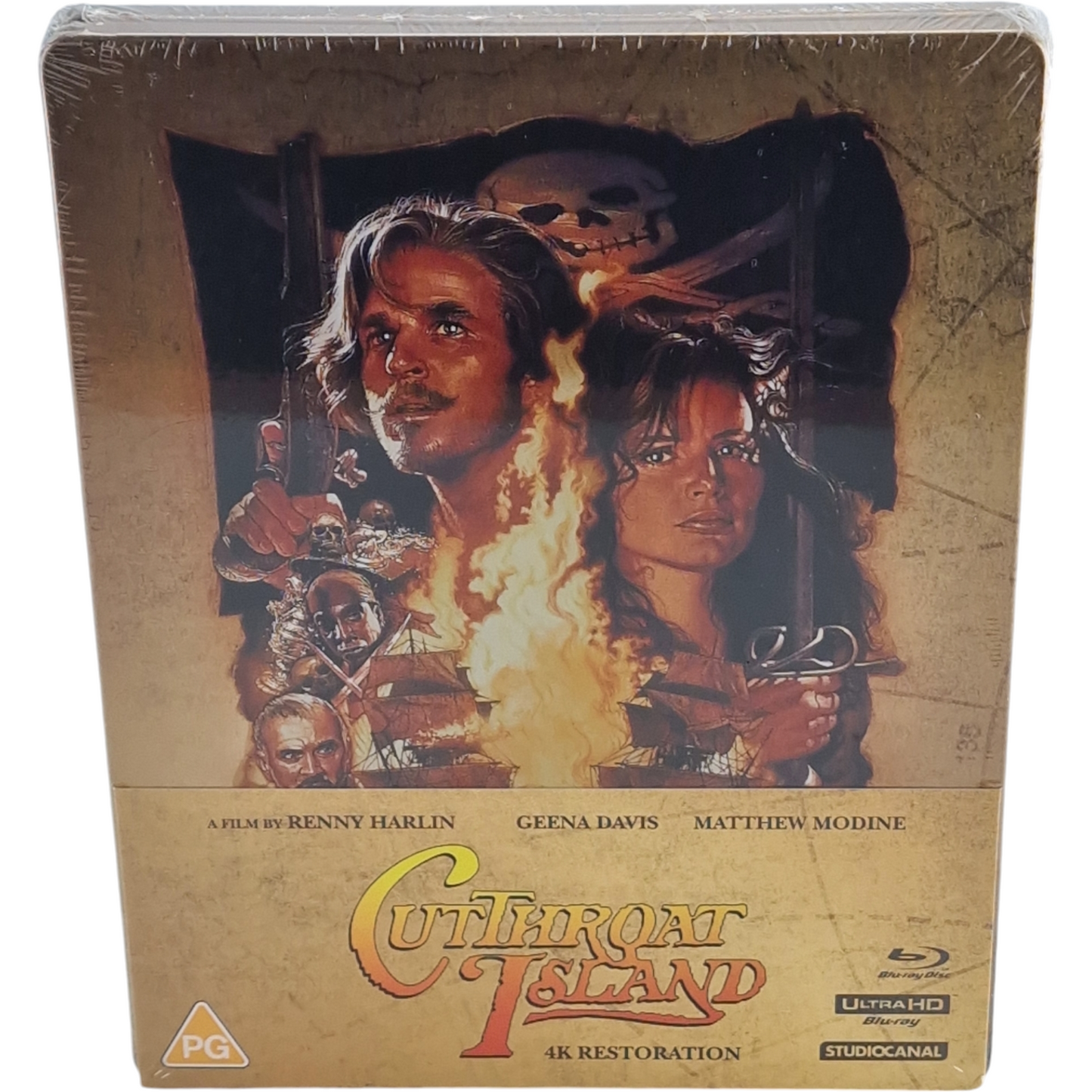 Cutthroat Island "L'Île aux pirates" 4K Ultra HD + Blu-ray SteelBook Region B