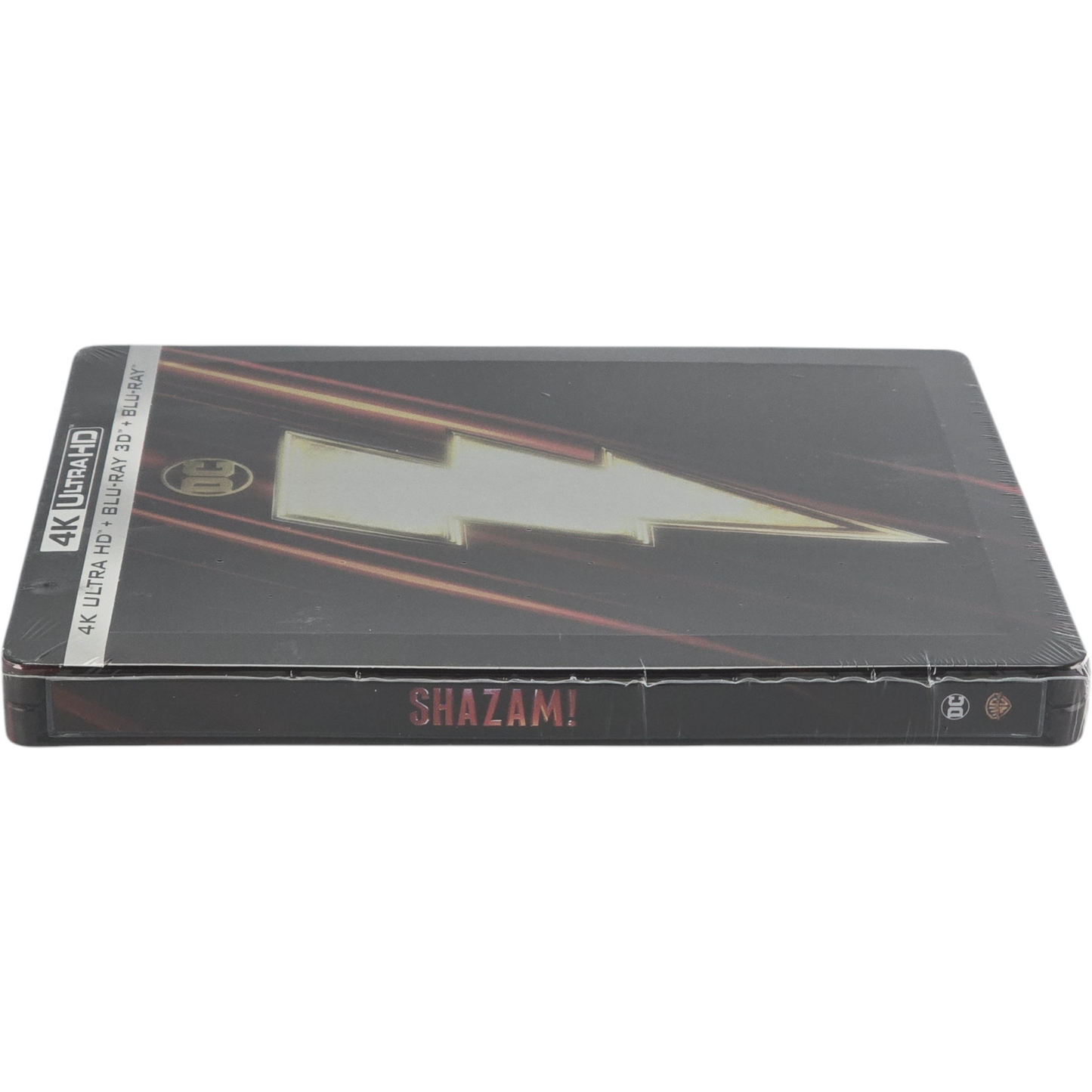 Shazam : SteelBook Débossé 4K Ultra HD + Blu-ray 3D + Blu-ray Édition Limitée Zone Libre