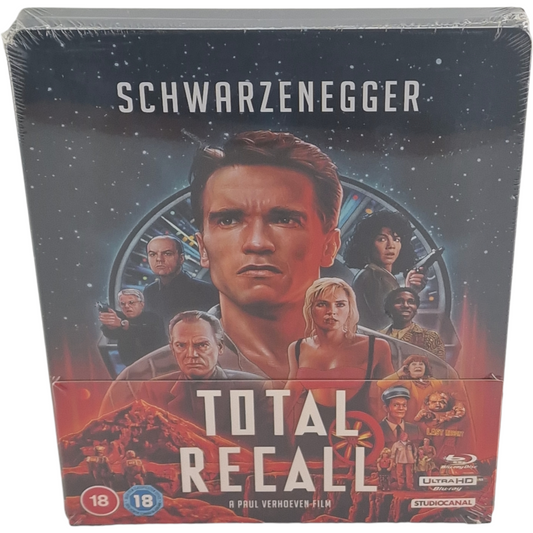 Total Recall 4 K Ultra HD +Blu-ray SteelBook limitée 30e anniversaire -18 Libre