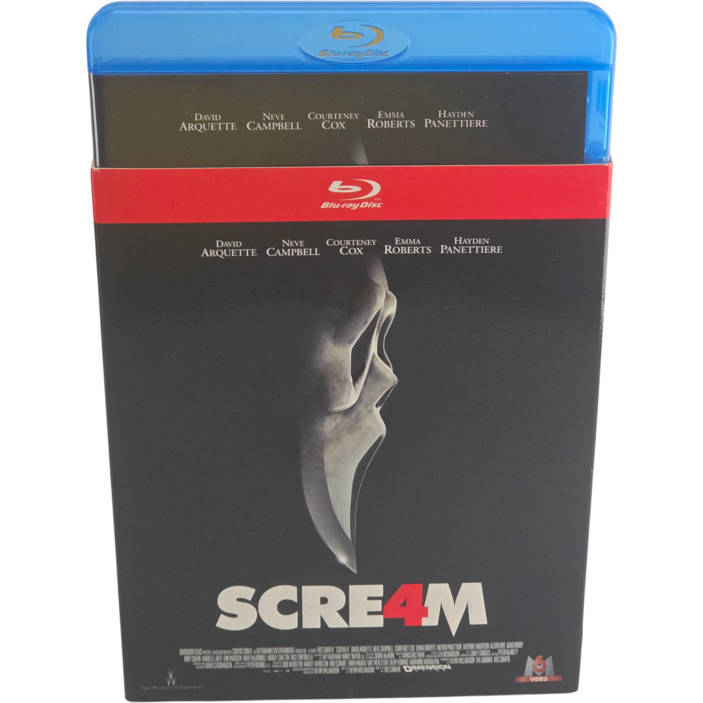 Scream 4 Blu-ray David Arquette, Neve Campbell, Courteney Cox Zone B