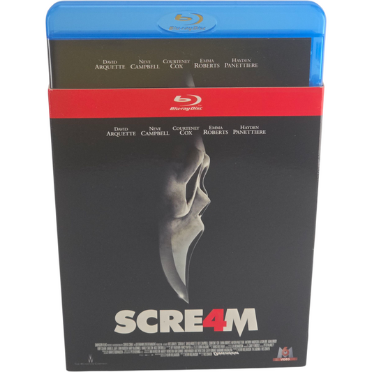 Scream 4 Blu-ray David Arquette, Neve Campbell, Courteney Cox Zone B