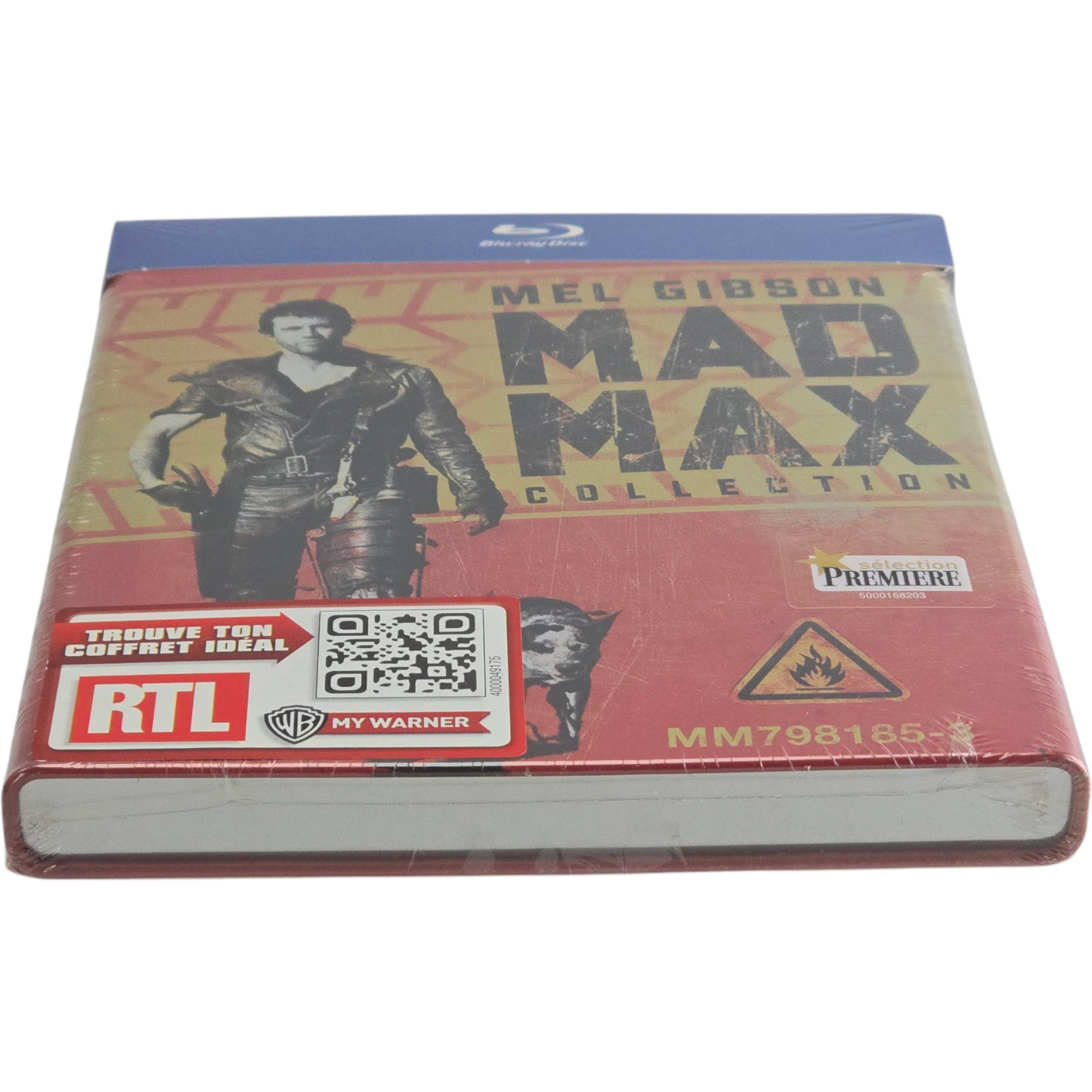 Mad Max : Collection SteelBook Jerrican 3 Blu-ray Metal Box L'Intégrale Libre