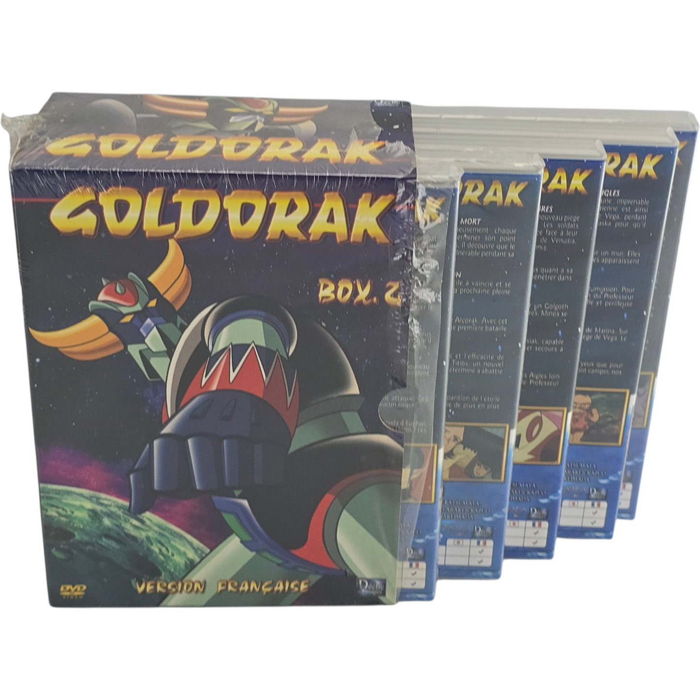 Goldorak Box 2  Épisodes 27 à 52  Version Française 5 X DVD Region 2
