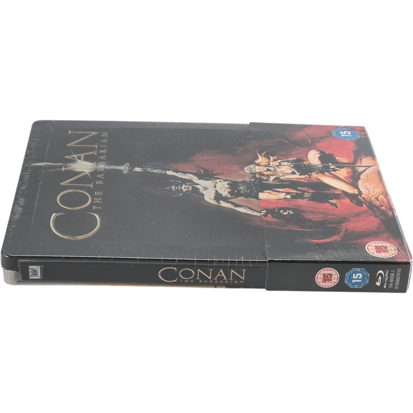 Conan the Barbarian Bluray SteelBook Débossé Zavvi Ltd 2013 Schwarzenegger Libre