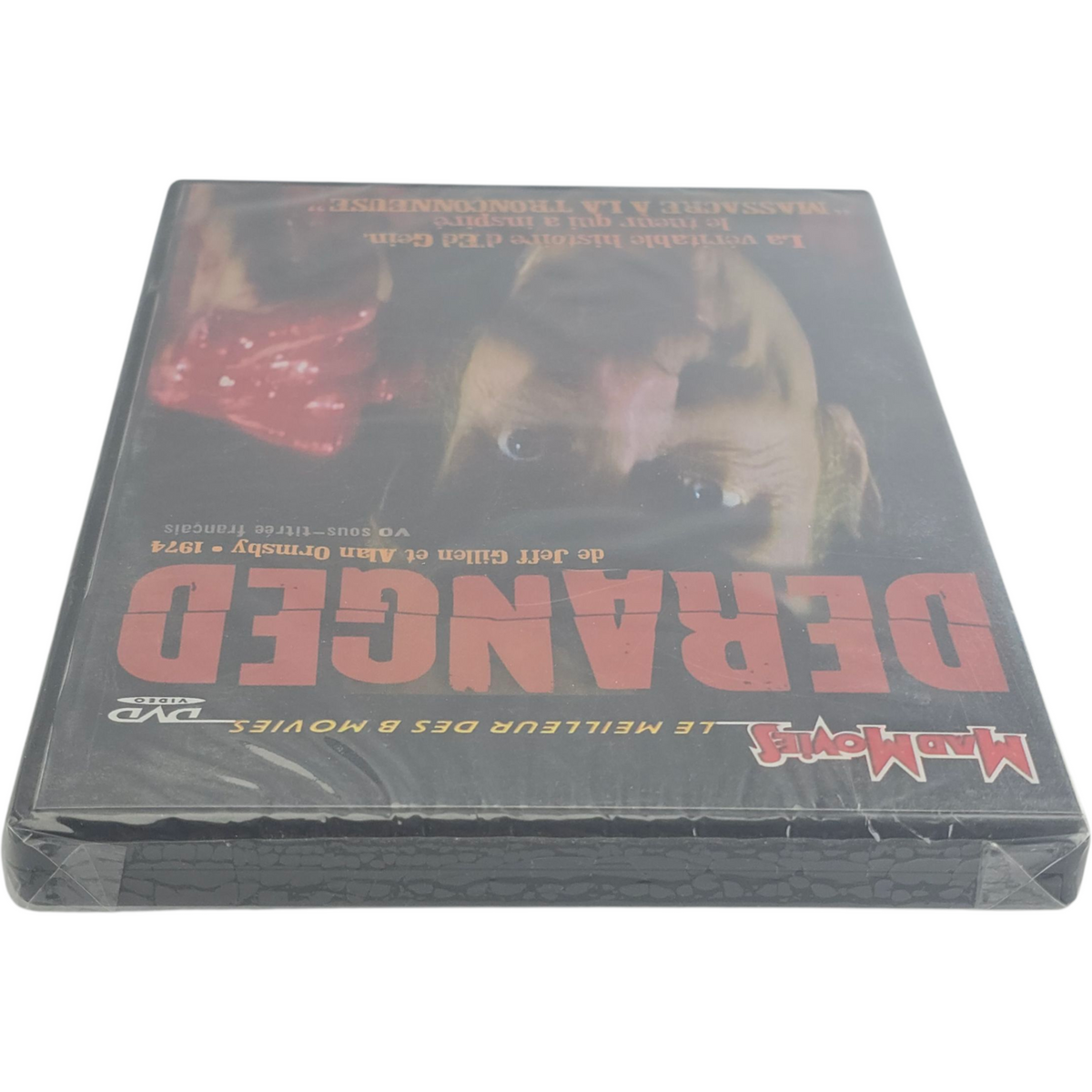 Deranged DVD MadMovies Jeff Gillen Zone B