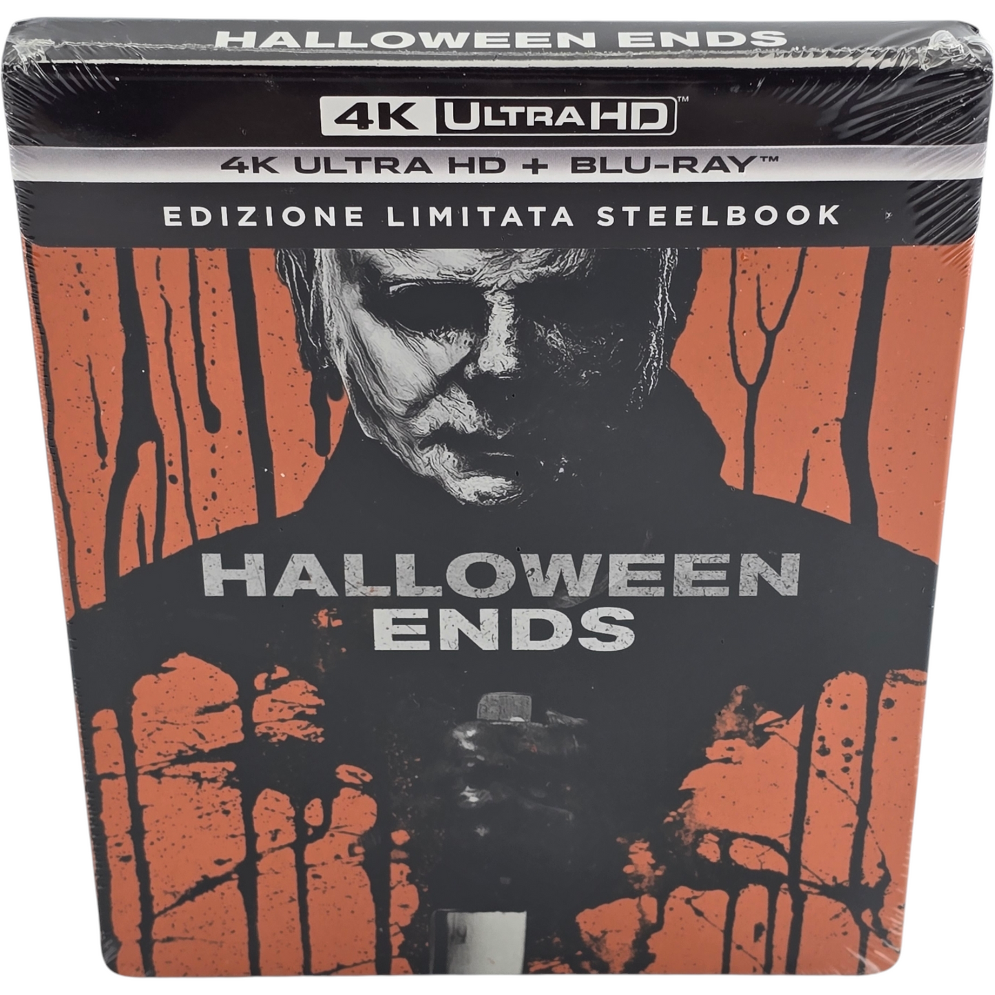 Halloween 2022 SteelBook 4 K Ultra HD + Blu-ray Orange Edit Jamie Lee Curtis B