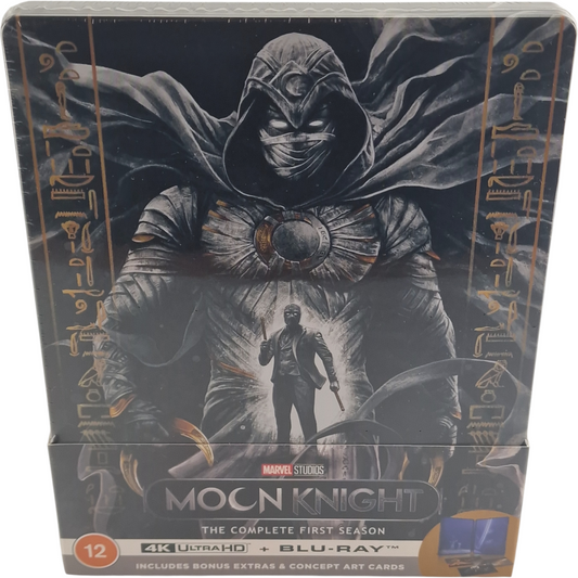 Moon Knight : Saison 1 Complètes SteelBook 4K Ultra HD + Blu-ray Disney Region B