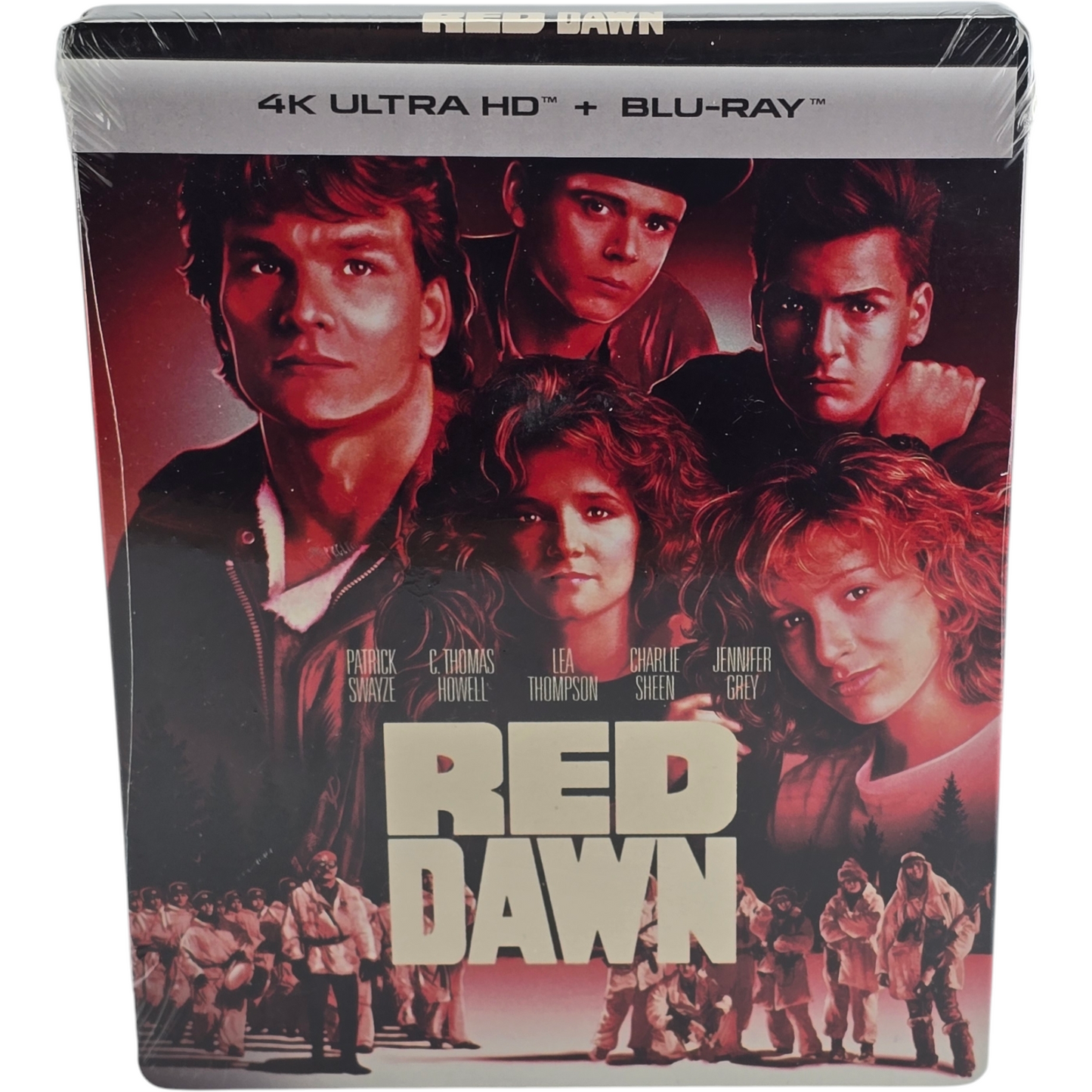 Red Dawn 1984 Steelbook 4K Ultra HD + Blu-ray Patrick Swayze John Milius Zone A