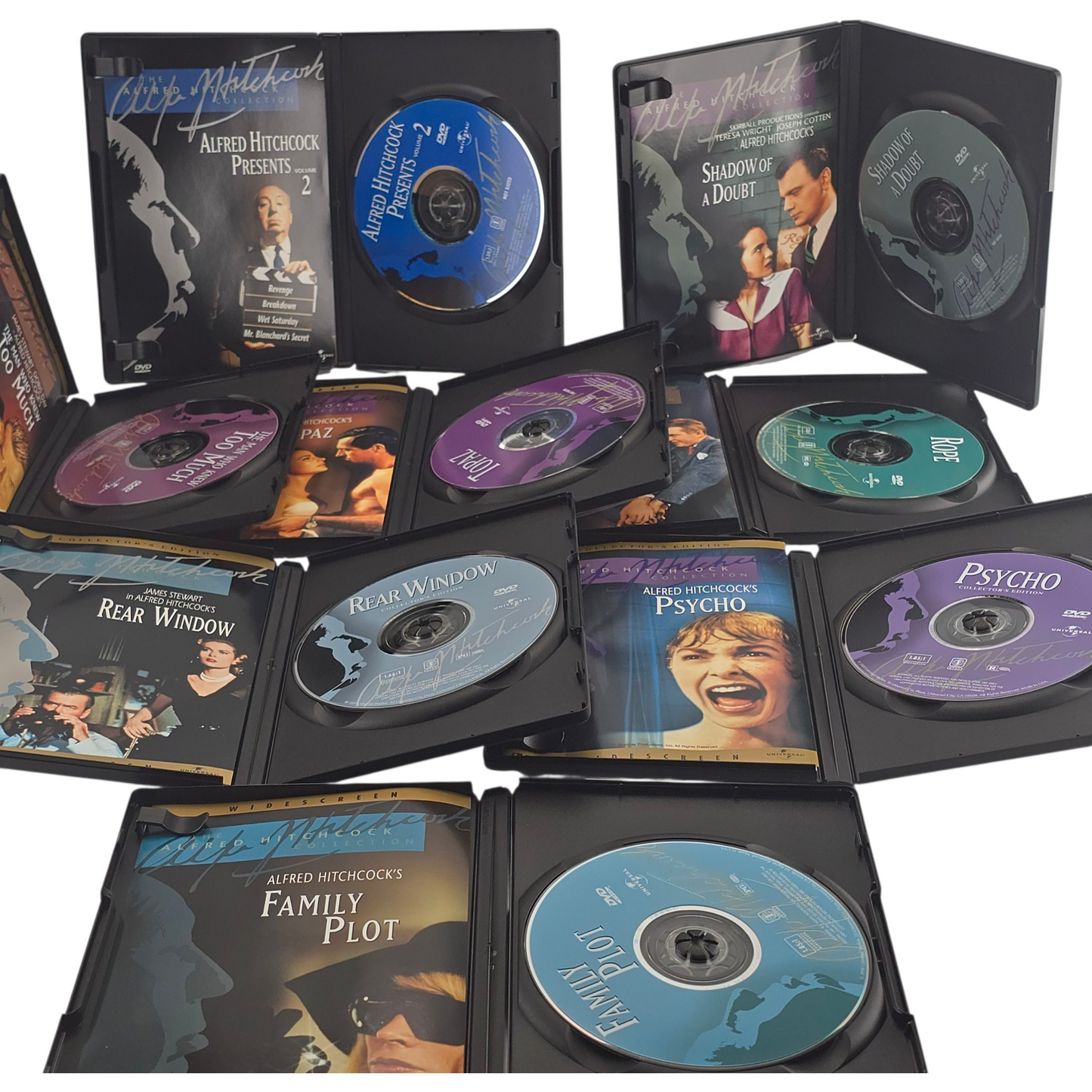 Alfred Hitchcock Collection: Best of Volume 1 DVD 9 Films Zone 1 US Import
